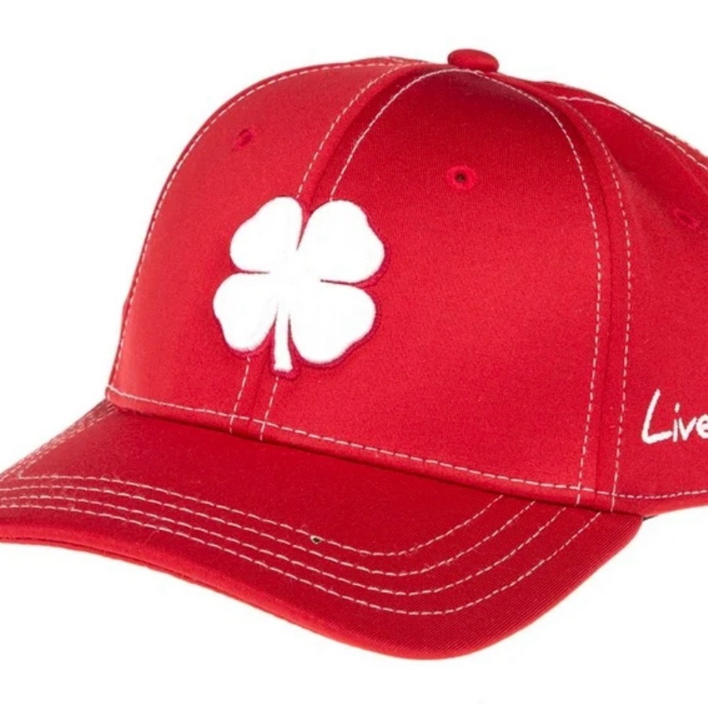 Black Clover hat, live lucky, coral canyon , s/m